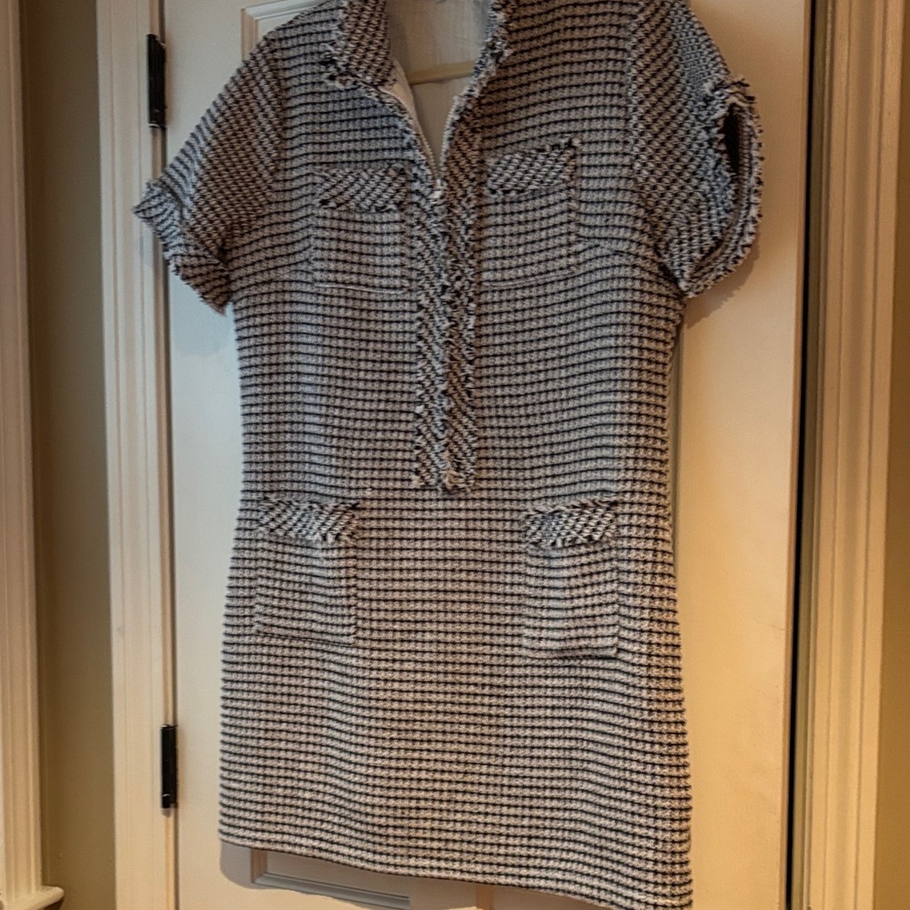 NWOT Womens tweed jackie dress